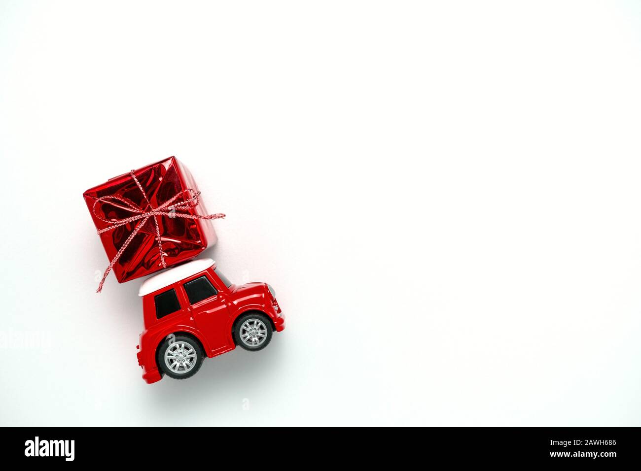 little red toy car