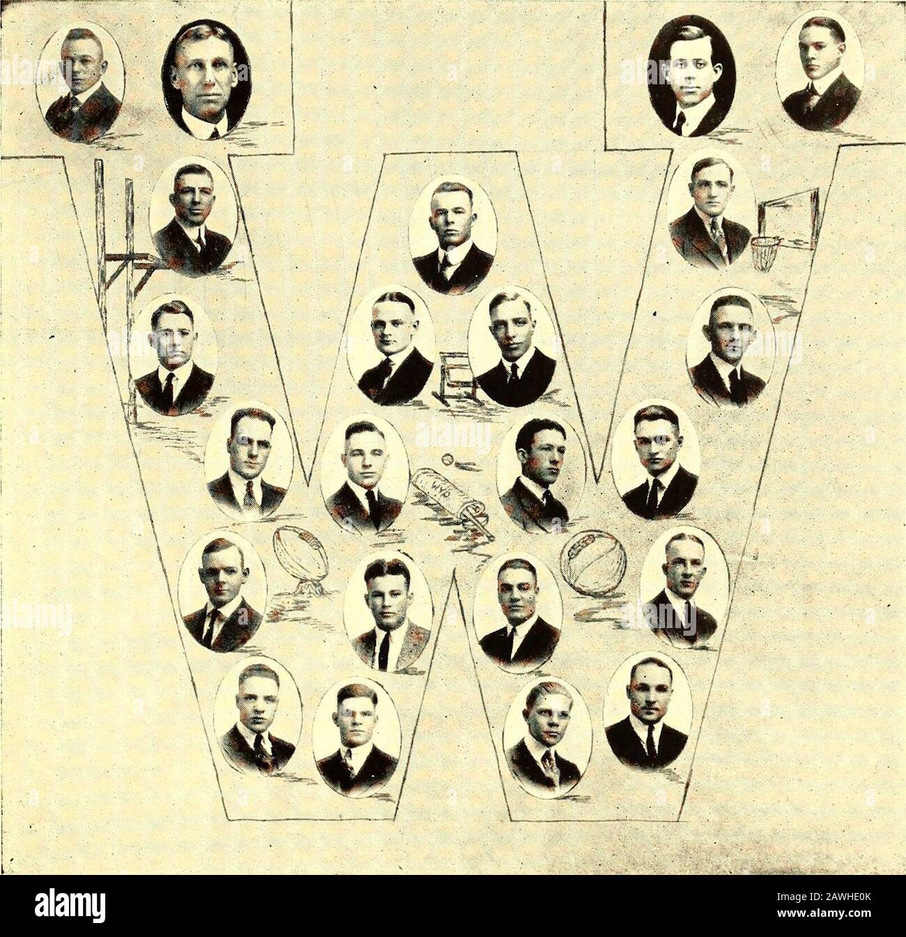 Wyo . Alumni take positions in the Wyo-ming High Schools—in fact the first President of the Club took home the State HighSchool Championship this year. 1922 MEMBERSHIP Honorary MembersDr. H. E. McCollum Coach John Corbett Officers Claire Tucker -. - President Sam Neff -.- - Vice-President Oliver Knight -.- Secretary and Treasurer MembersPerry Alers Fred Parks Fritz Erb Roy Rodin Ben Gregg Gregory Smith George Hegewald Walter Smyth Frank Highleyman Donald Thompson Hamilton Cordiner Robert Thompson Walter Jensen Chas. Wittenbraker Ted Madden Robert Wilson Orion Neff Michael Wind Alumni Dean Soul Stock Photo