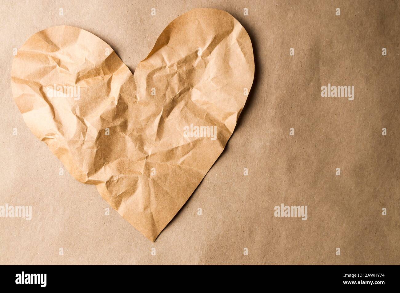 Paper Hearts on paper stock photo. Image of decoration - 66226130