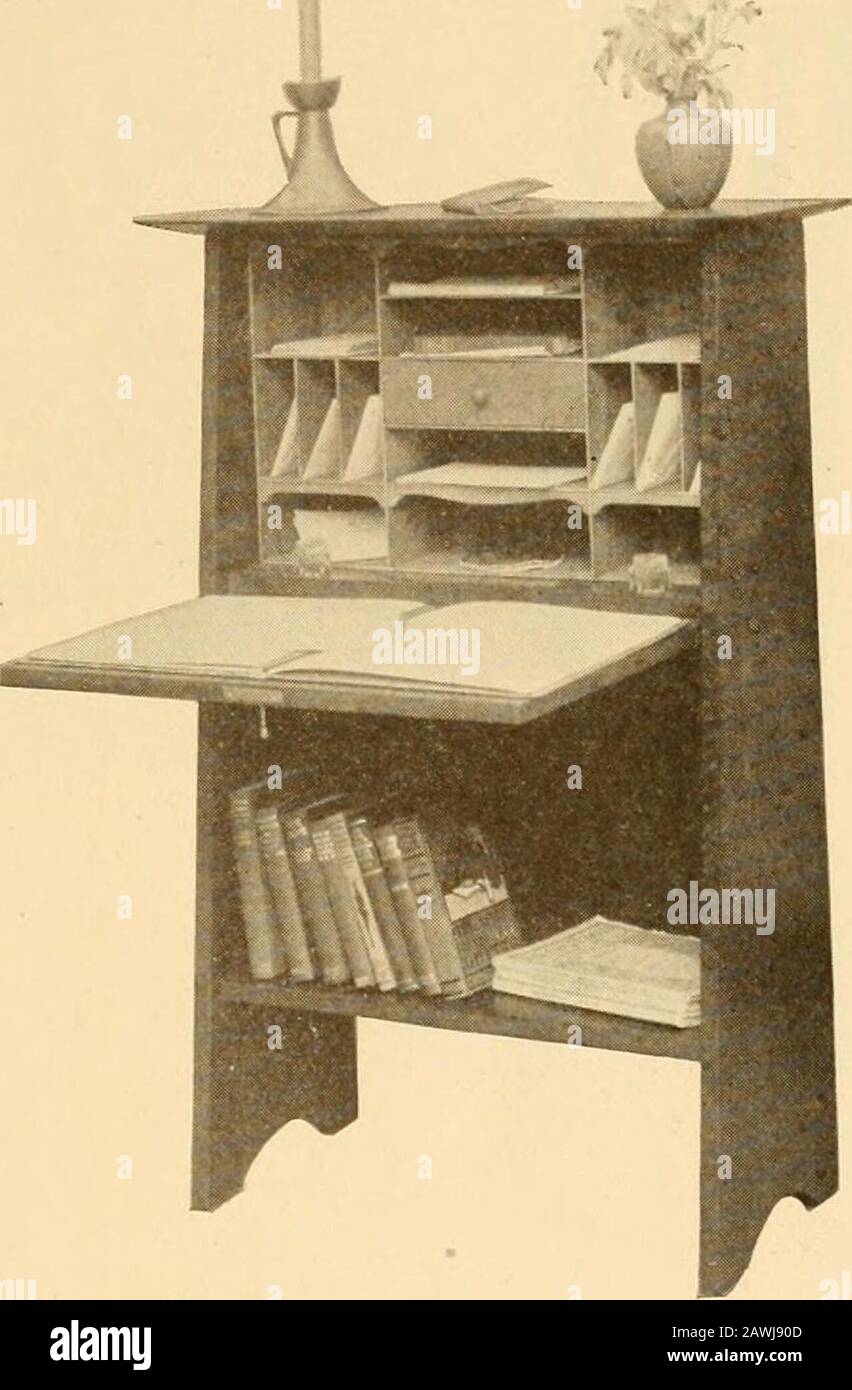 Catalogue of craftsman furniture made by Gustav Stickley at The