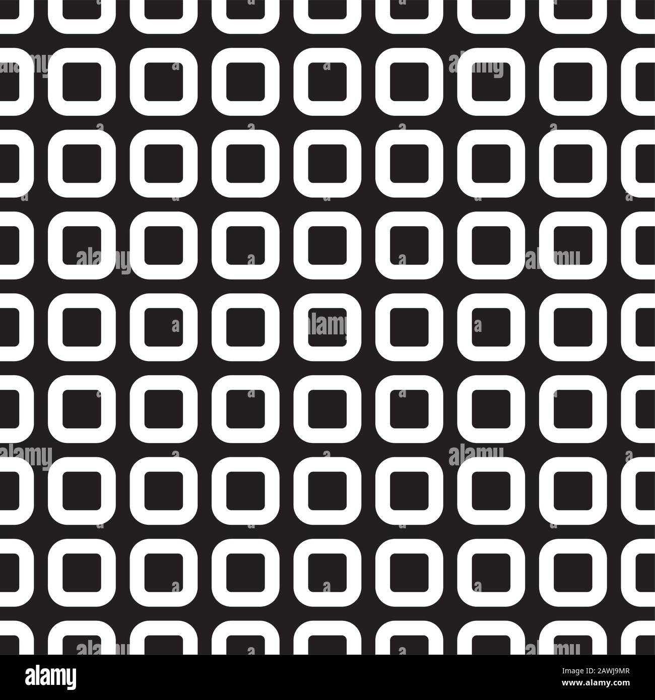 Seamless abstract geometric rounded tile pattern background Stock ...
