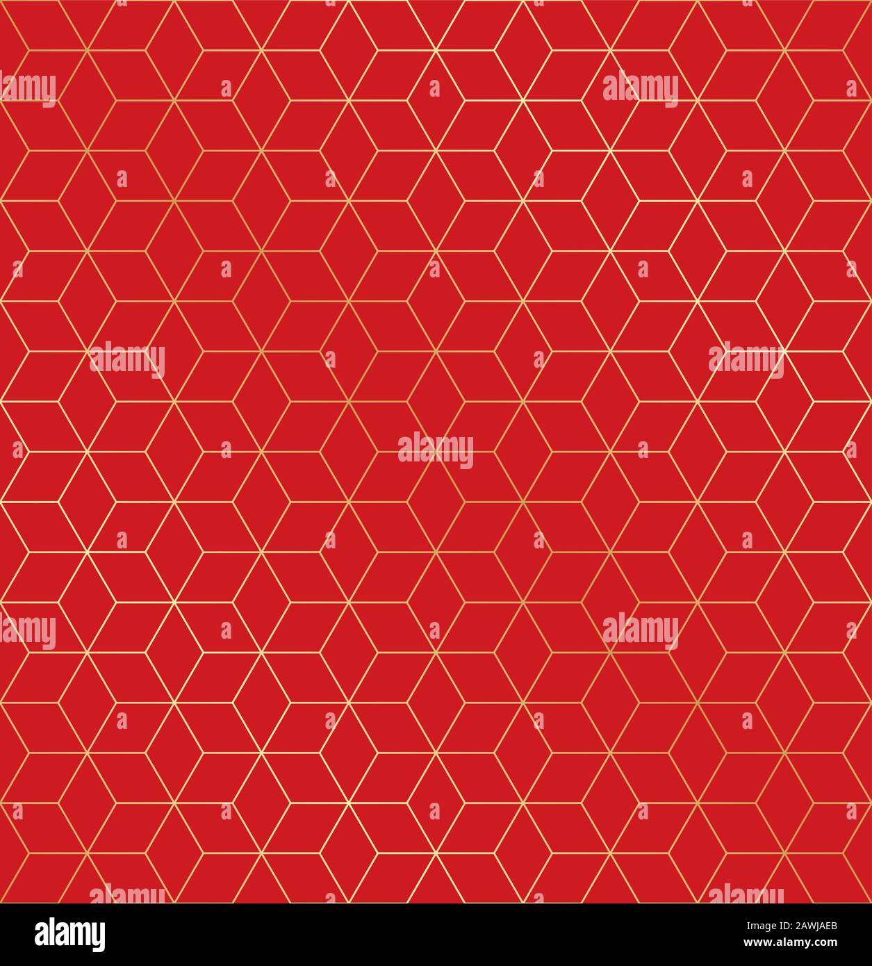 Seamless Christmas wrapping paper pattern. Stock Vector