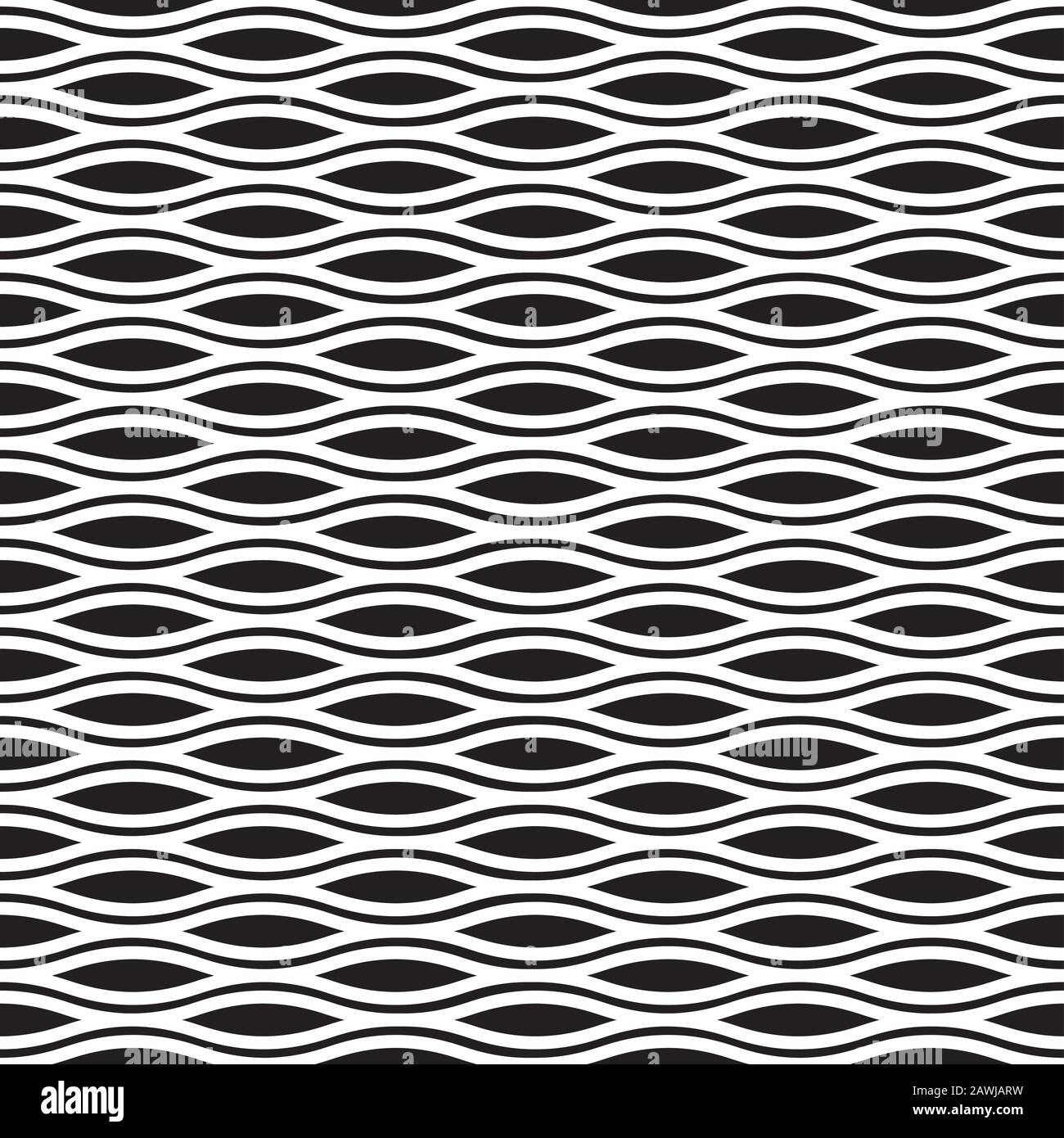 Seamless abstract wave ripple weave pattern background Stock Vector ...
