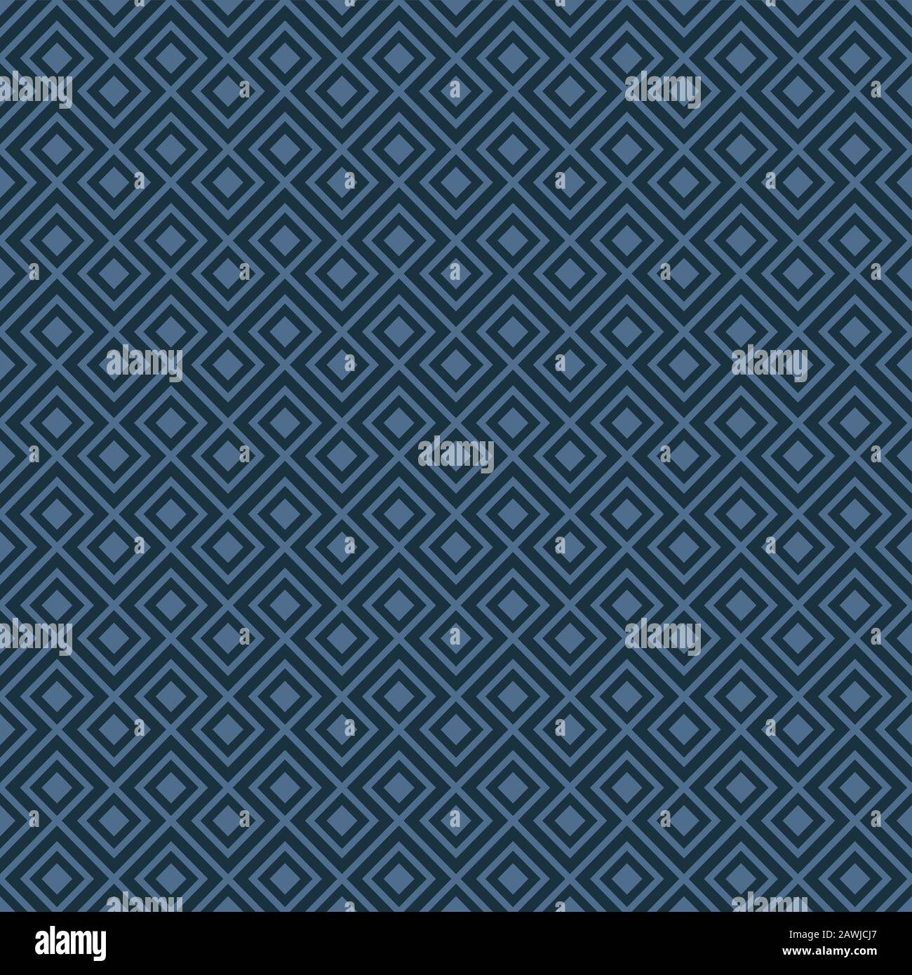 Seamless abstract geometric vintage ornamental pattern. Stock Vector