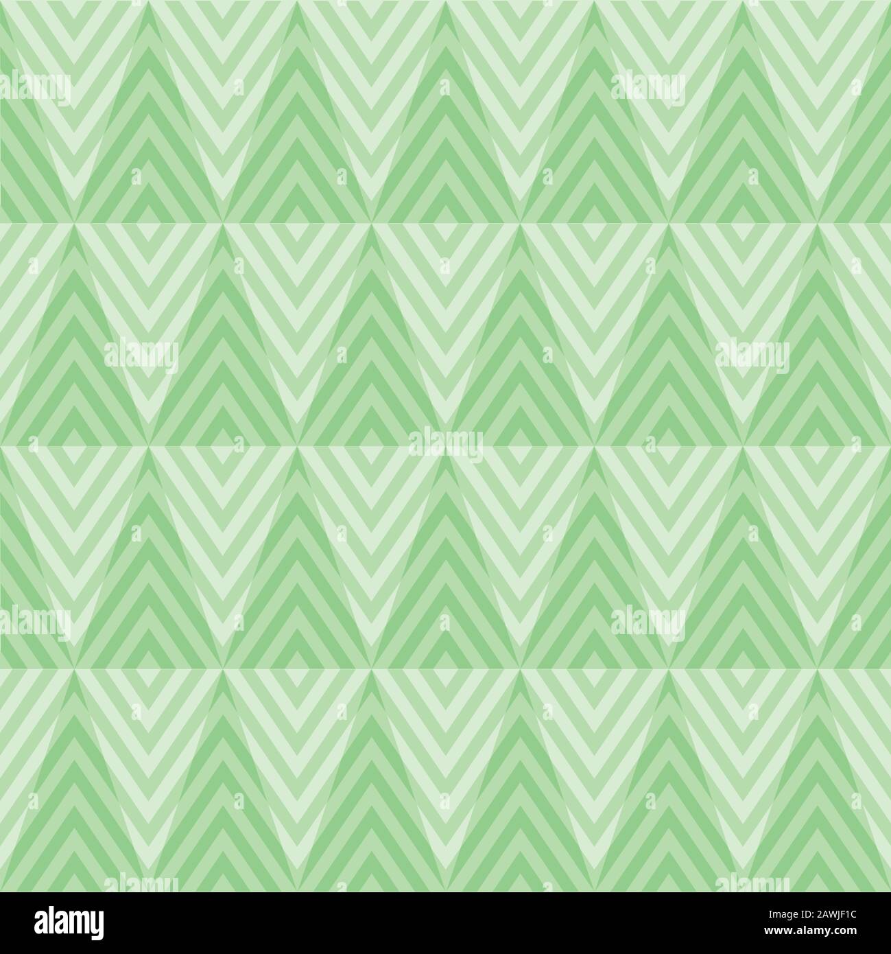 Seamless geometric pastel green pattern texture background Stock Vector