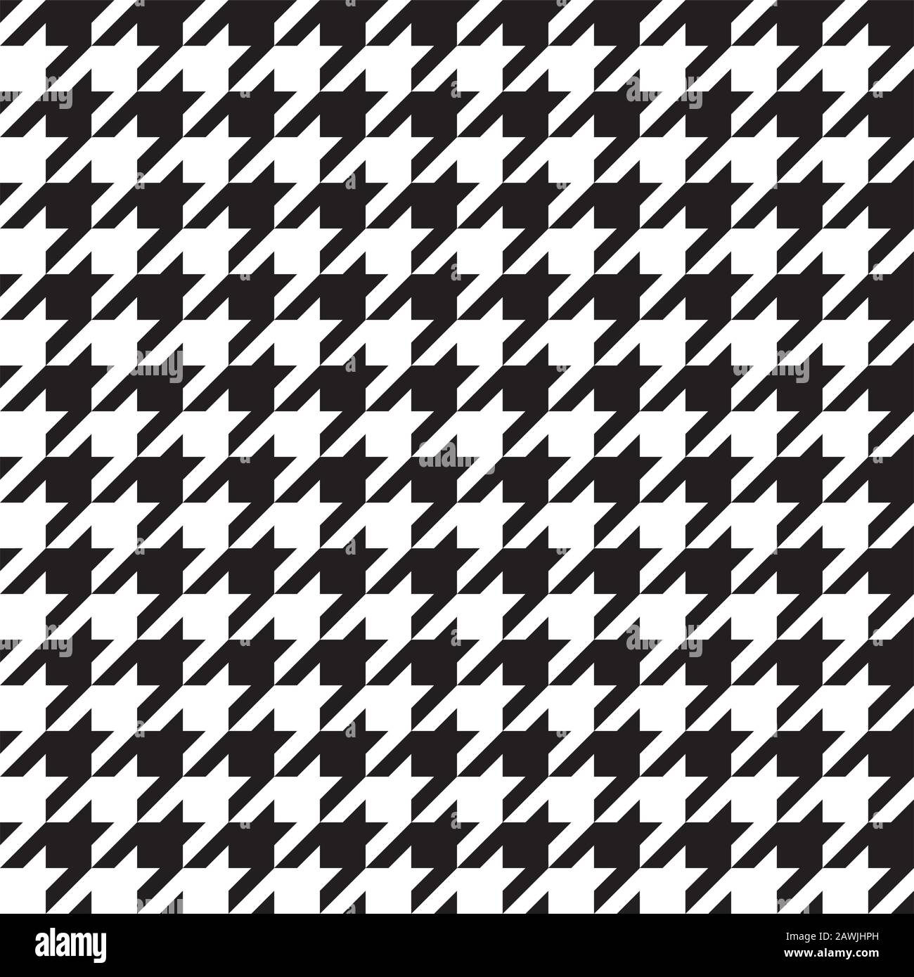 Seamless houndstooth pattern. Vector image Stock Vector Image & Art - Alamy