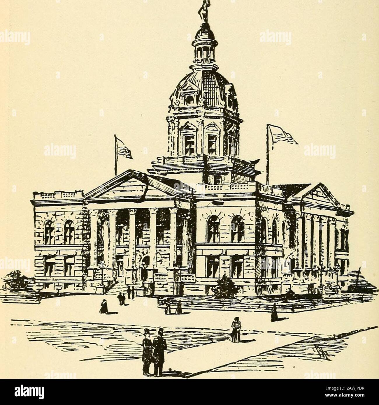 The story of and the people, 1732 to 1860 . Court House