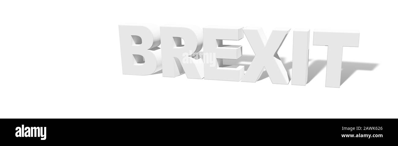 Vote for United Kingdom exit concept Stock Photo