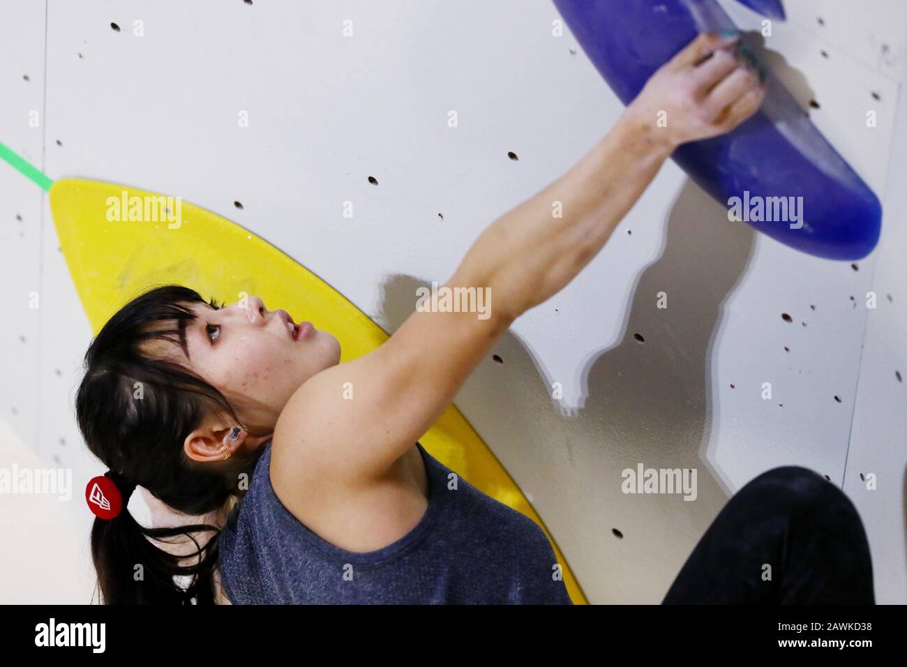 Futaba Ito, February 8, 2020 Sport Climbing The 15th Bouldering