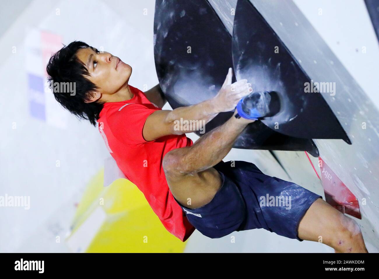 Tomoa Narasaki, February 9, 2020 Sport Climbing The 15th Bouldering