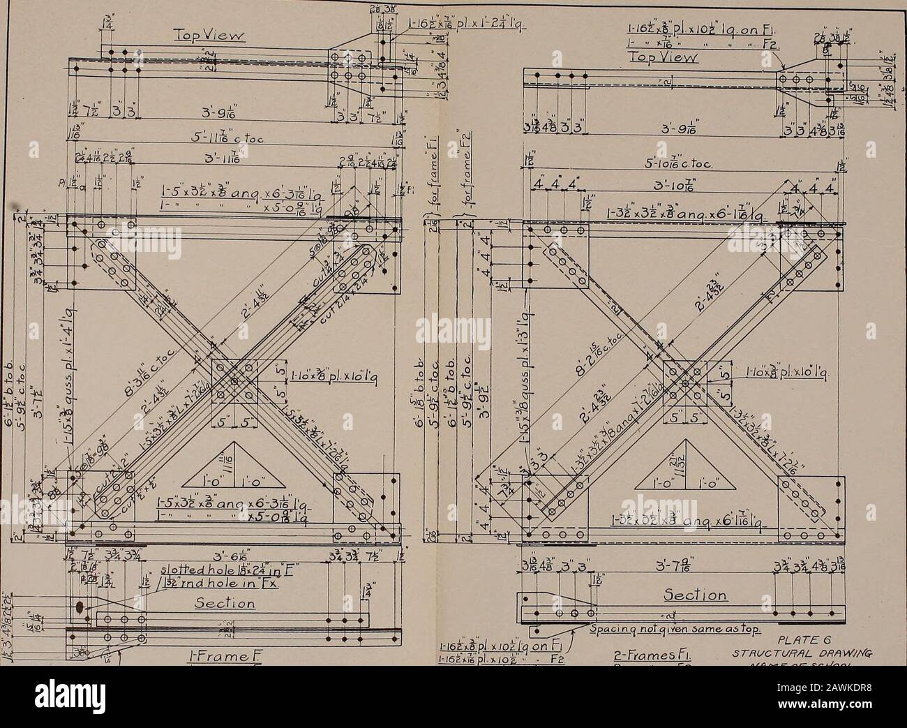 A Course In Structural Drafting Ctiffs Rinq Onii Afsh 60 4 E Nd Fo End Of Cj Rder Plat S Va N Or Sc Ool J L R 1u S60f Flpfllla 1901 I Plate 6 8 Tipl Xl Ig Ic P Ik