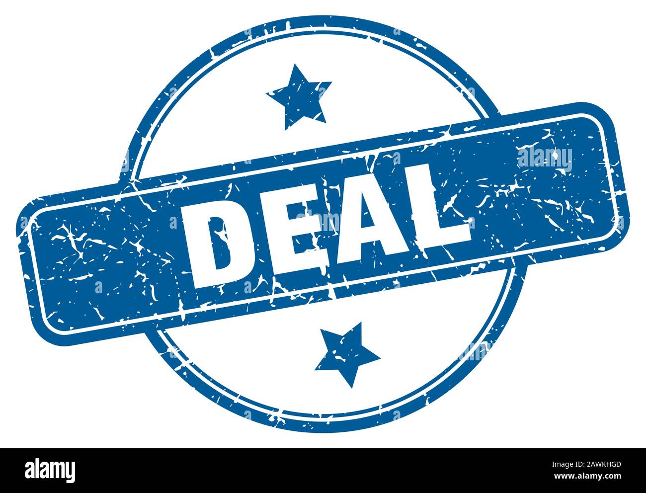 deal stamp. deal round vintage grunge sign. deal Stock Vector Image ...