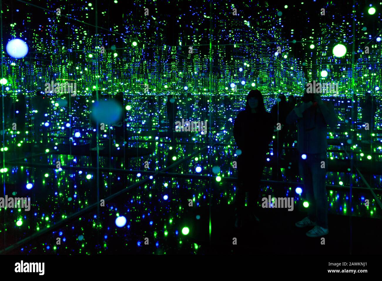 WASSENAAR - Yayoi Kusama's Infinity Mirror Room: Gleaming Lights of the  Souls at the museum Voorlinden Stock Photo - Alamy