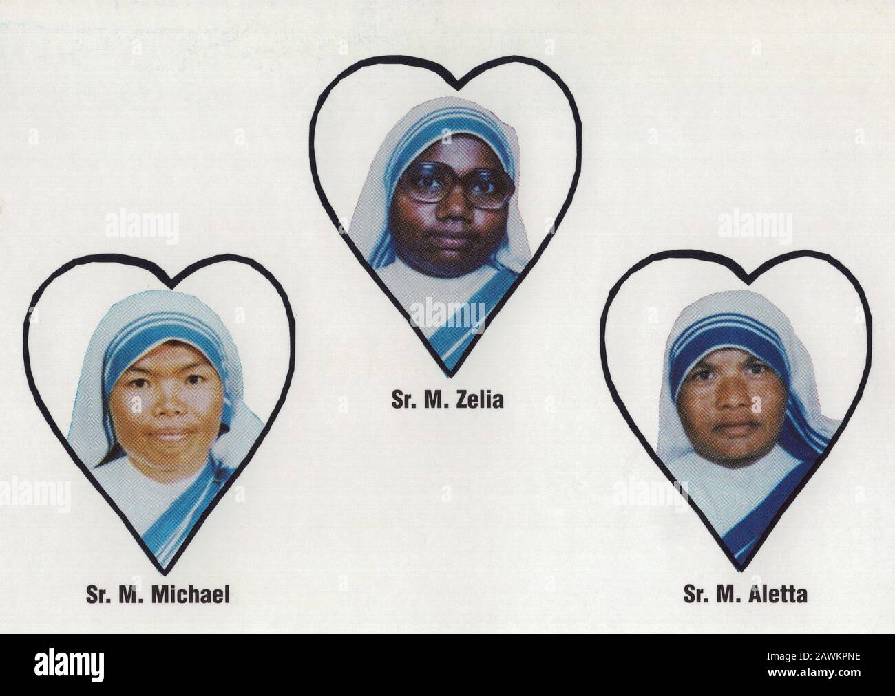 Hodeidah, Yemen. 27th July, 1998. Photocard handed to mourners at the