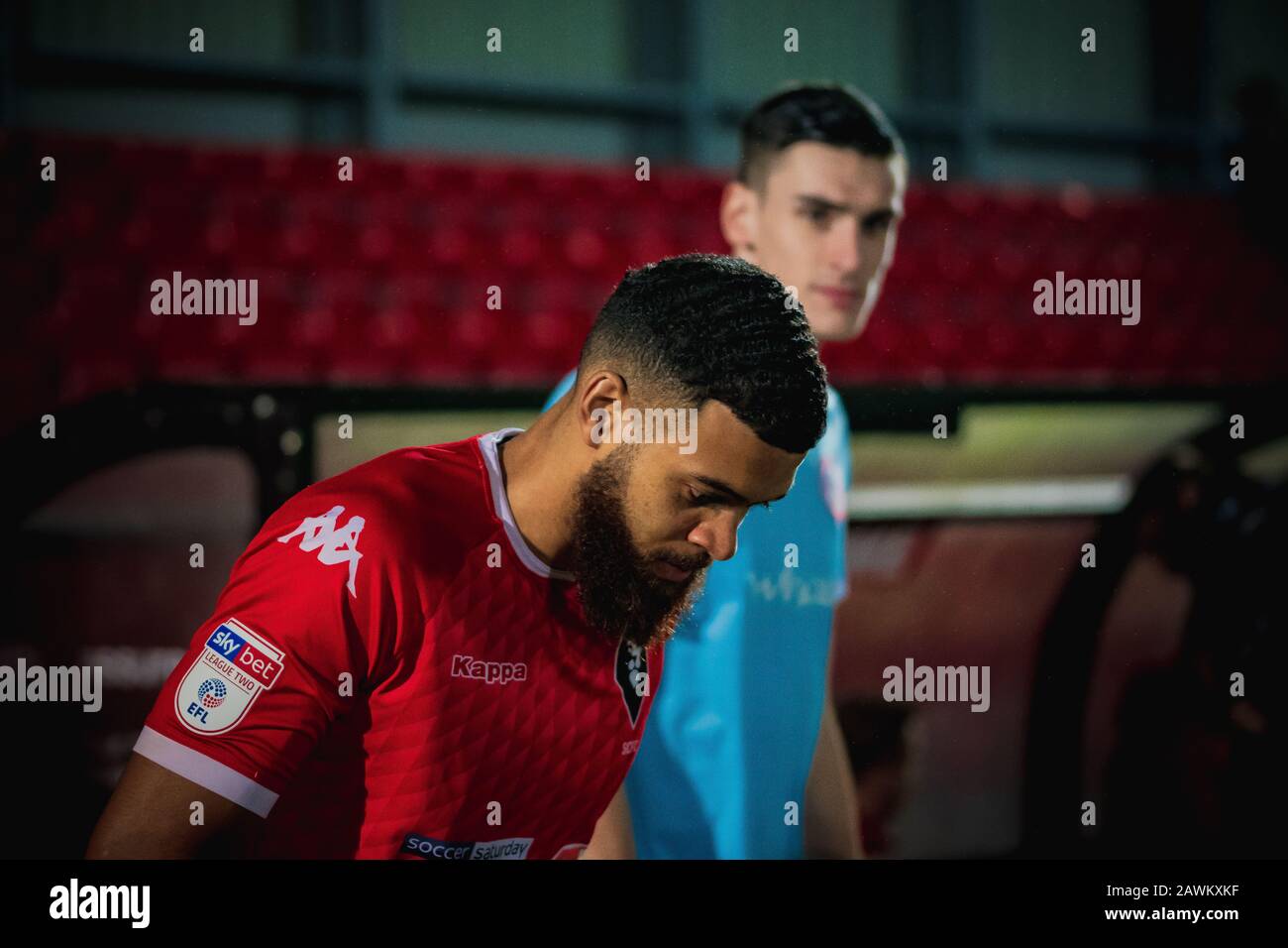 Salford City FC v Accrington Stanley - EFL Trophy Stock Photo