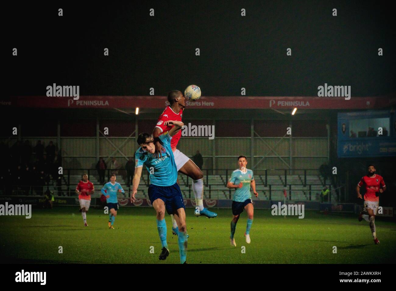 Salford City FC v Accrington Stanley - EFL Trophy Stock Photo