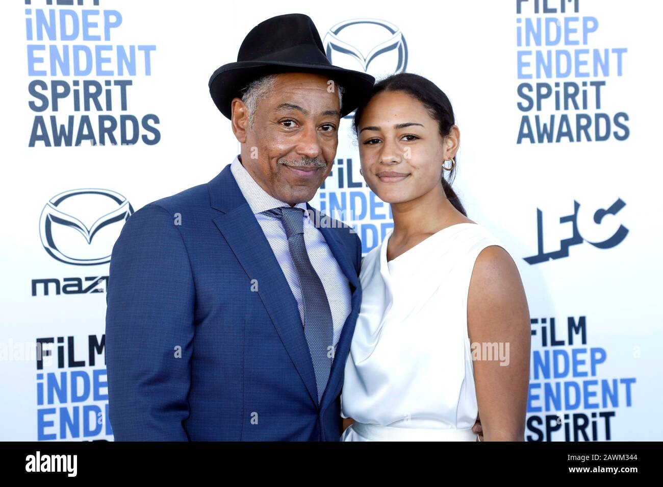 Giancarlo Esposito with daughter Shayne Lyra Esposito at the 35th