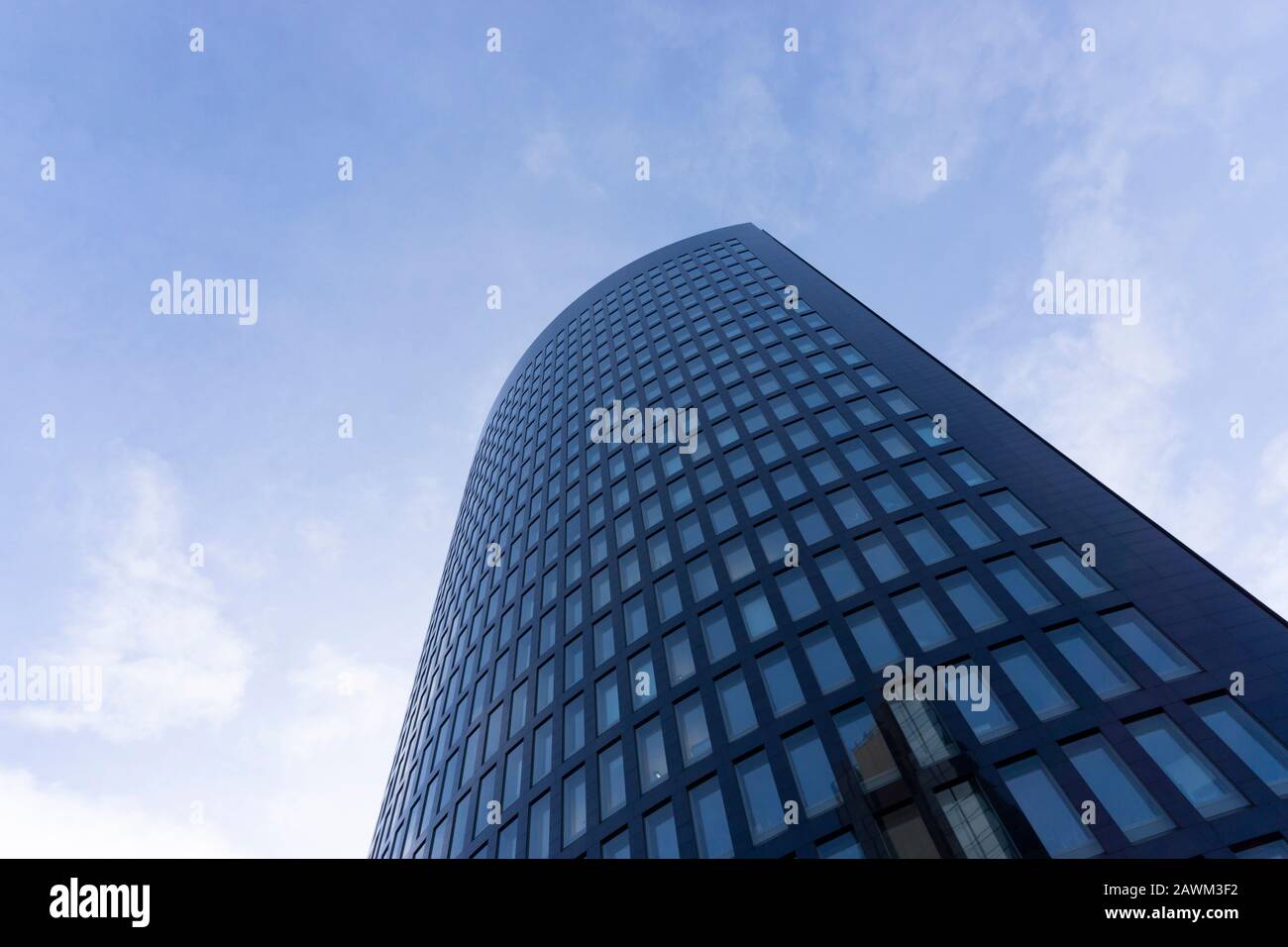 Business tower, Dortmund, Ruhr area, North Rhine-Westphalia, Germany, Europe Stock Photo