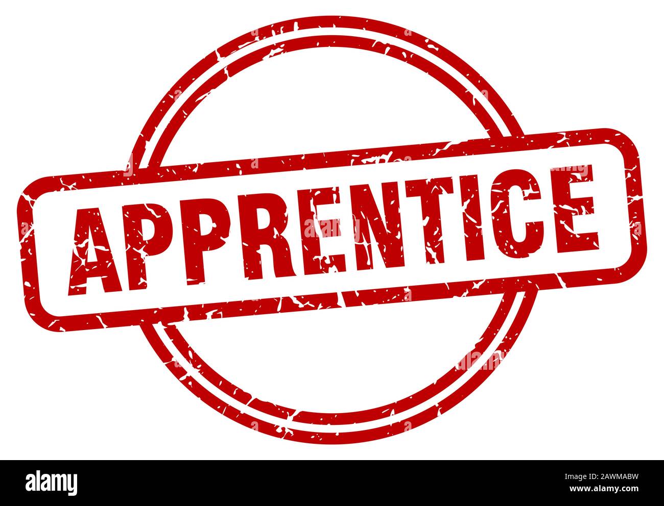 apprentice stamp. apprentice round vintage grunge sign. apprentice Stock Vector