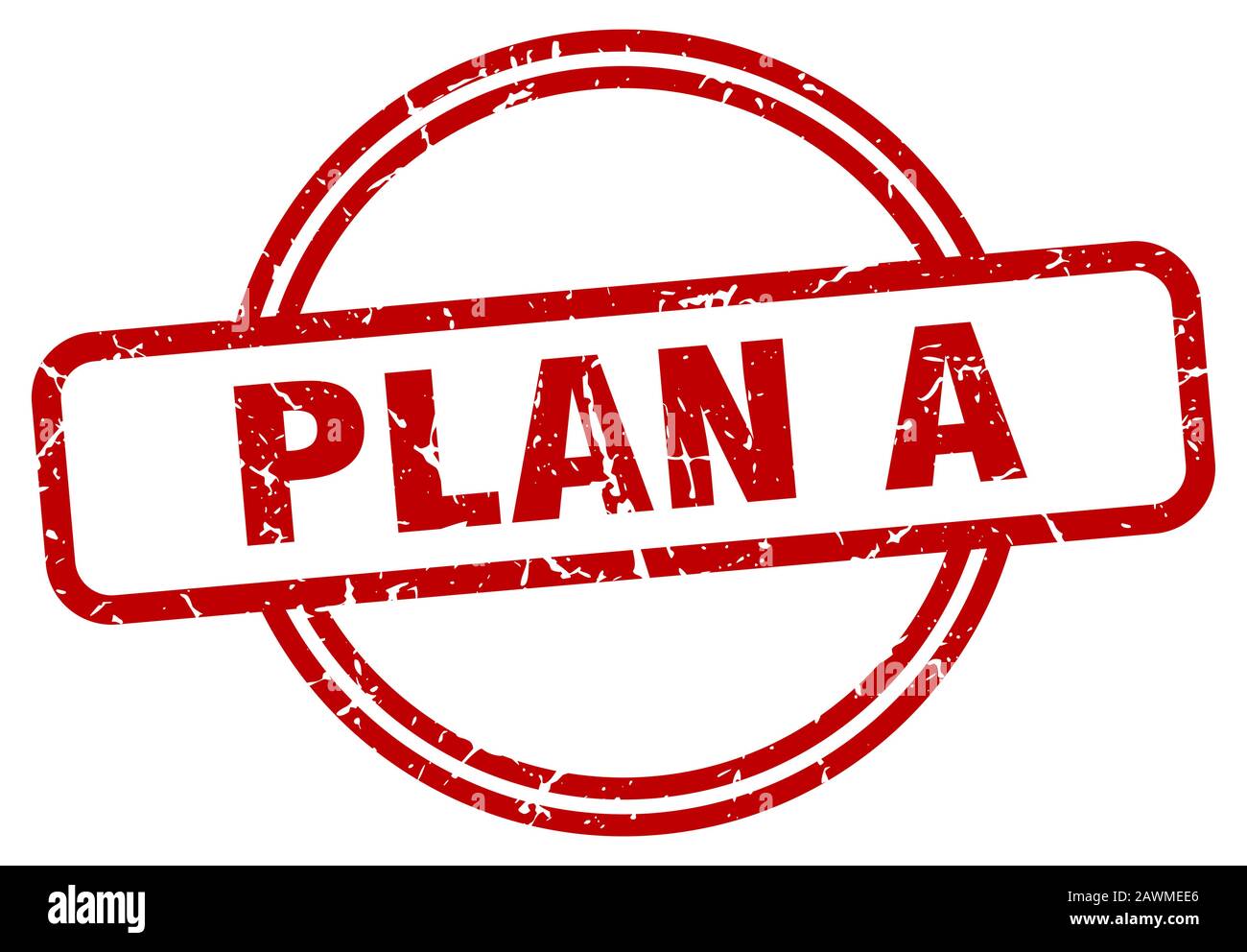 Plan A Sign plan a stamp. plan a round vintage grunge sign. plan a Stock Vector ...