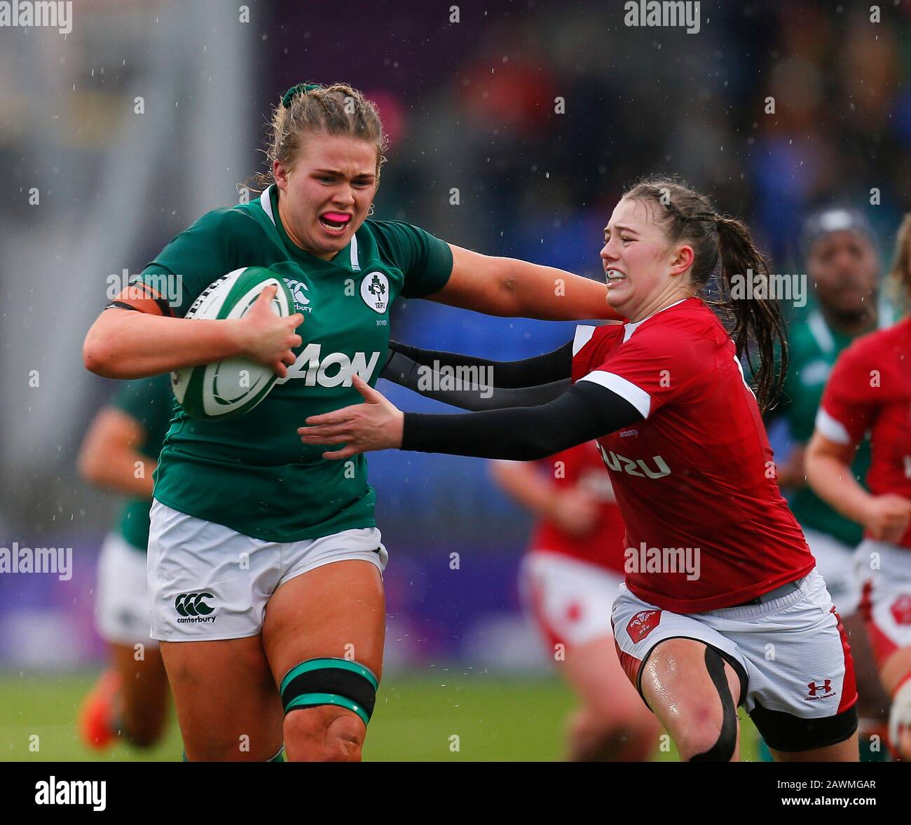 Energia Park Dublin Leinster Ireland 9th Feb 2020 International Womens Rugby Six Nations Ireland Versus Wales
