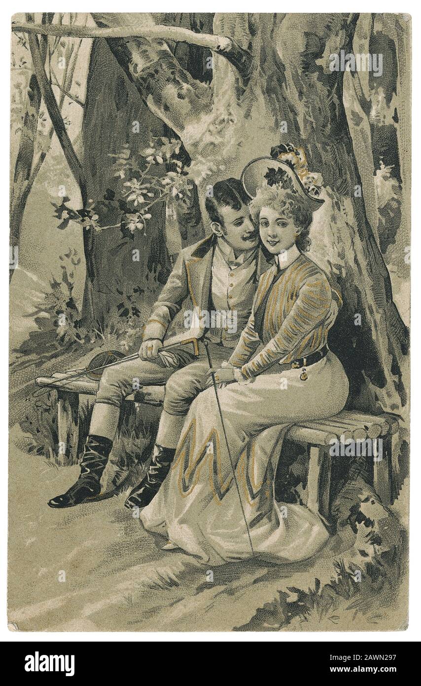 Victorian Valentine Day Card High Resolution Stock Photography And Images Alamy