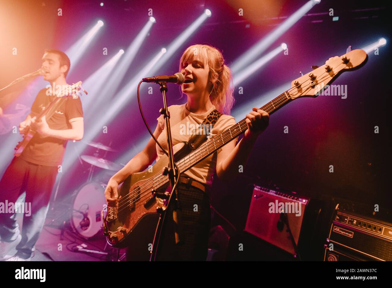 Bern Switzerland 08th Feb The American Dream Pop Band Hibou Performs A Live Concert At At Isc Club In Bern Photo Credit Gonzales Photo Tilman Jentzsch Alamy Live News Stock Photo Alamy