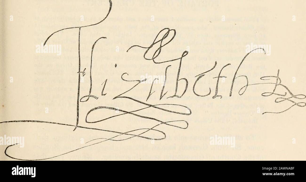 The Egerton papersA collection of public and private documents, chiefly illustrative of the times of Elizabeth and James I, from the original manuscripts [!], the property of the Right HonLord Francis Egerton . ruleand authorite belongyng to it, and how it may be exercised onlyto serve administration of justyce without other extraordinarypowers. Her Maty beyng informed of the diminution of the re-venew of the holder, which also is very meane, by meanes of amultitud of officers with fees, hath a disposition to extinguish allsuch as may seam not nedefull to justyce. Your assured loving frend, W. Stock Photo