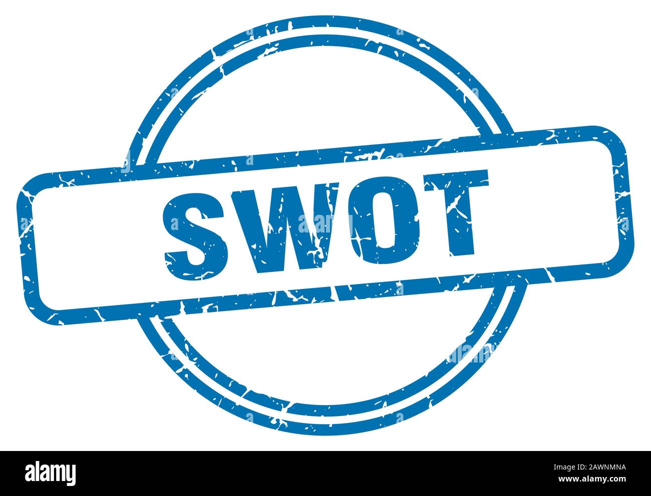 swot stamp. swot round vintage grunge sign. swot Stock Vector Image ...