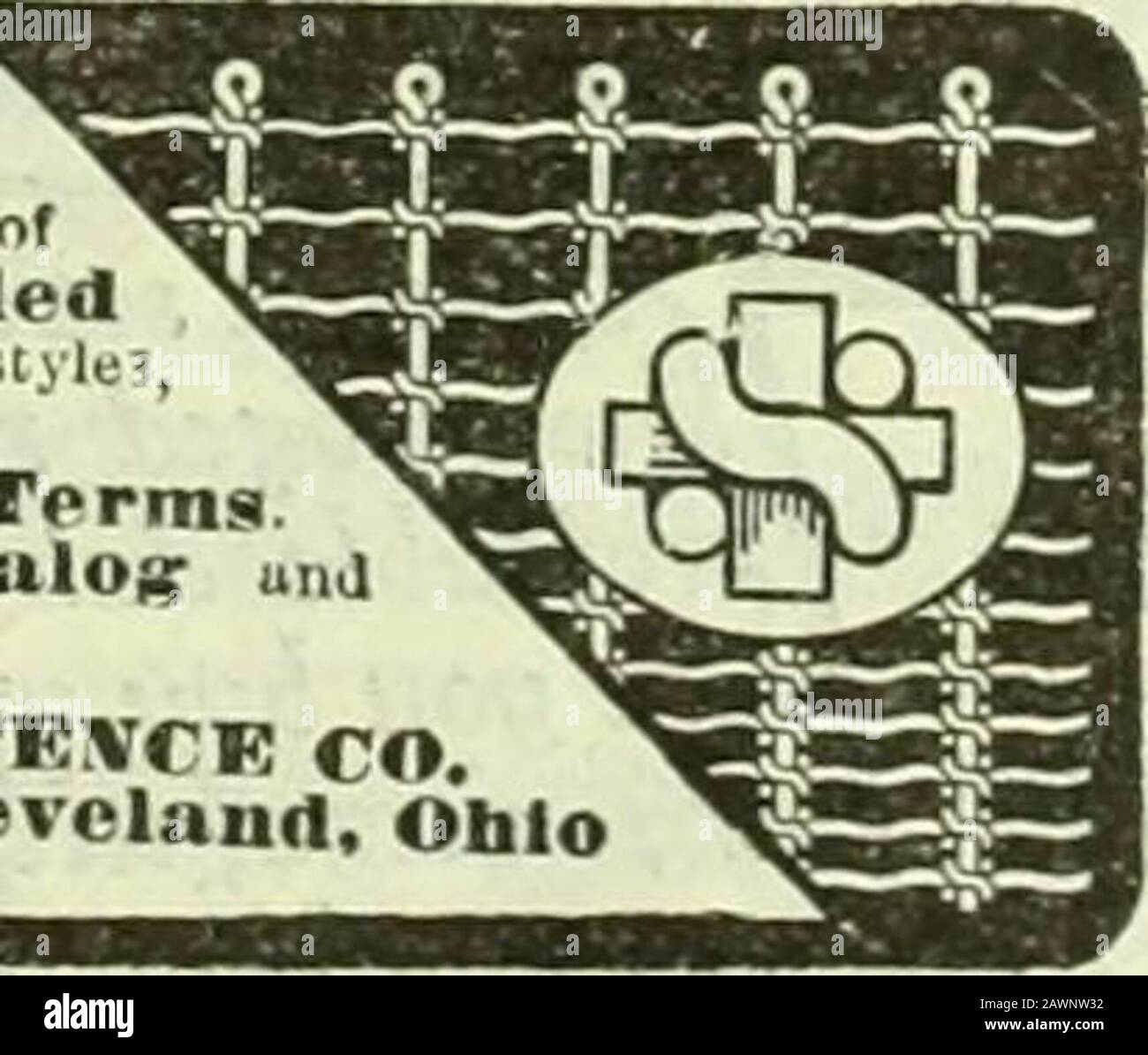 The Ohio farmer . ENC The Best Made E A, C. Shimer, Anderson,Ind. RANGER REVOLVING SUPERIOR FENCE Strongest and best. Made ofHisrh Carbon ColledSpring Steel. All style; heights and spacings. Low Prices. Easy TermsWrite for Free CUtulog ,full information. THE SUPERIOR FEVCF CO.Dept. If&gt; Cleveland, Ohio. Stock Photo