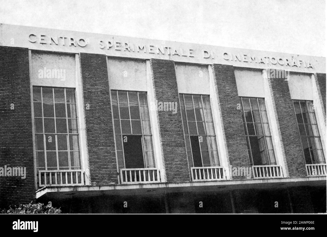 1930's , Rome , Italy : The CENTRO SPERIMENTALE DI CINEMATOGRAFIA founded in 1935 , movie school near the Cinecittà Studios . Il Centro Sperimentale d Stock Photo