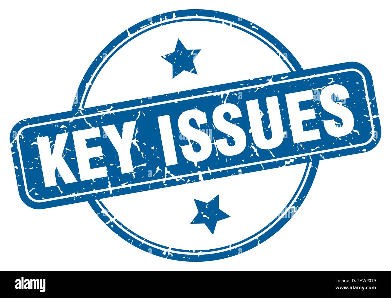 key issues stamp. key issues round vintage grunge sign. key issues ...