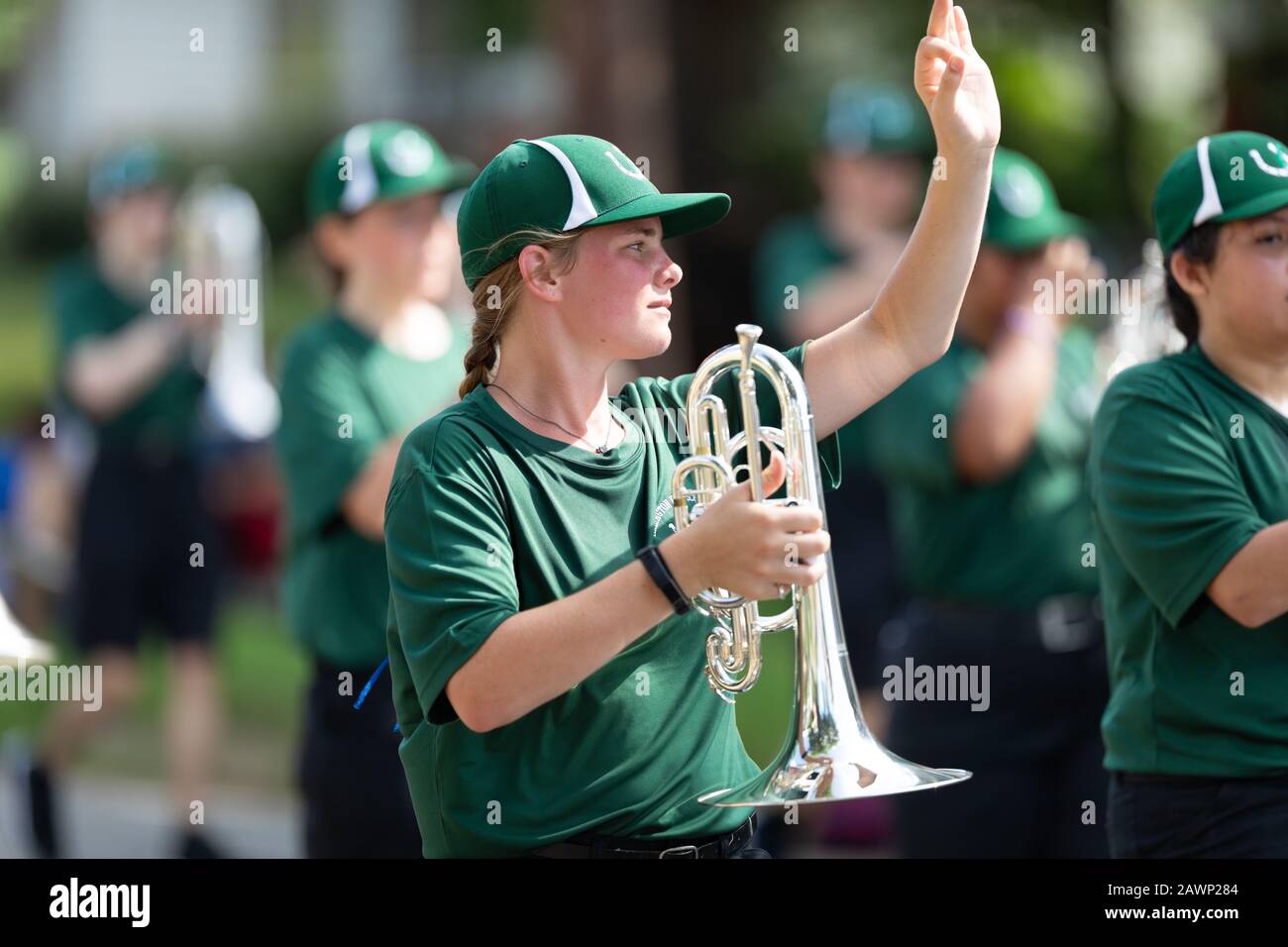 Arlington, Texas, USA - July 4, 2019: Arlington 4th Of July Parade ...