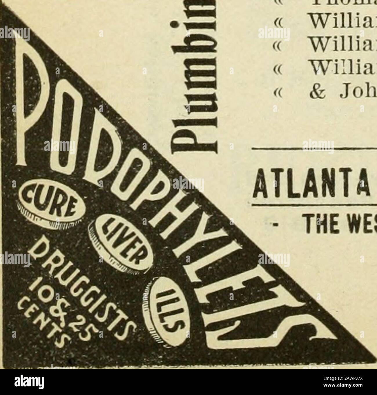 Atlanta City Directory . S, canvasser, r 46 Armstrong « Robert, slsmn S M Mauldin, r 1-4 HowellCline, see also Clein, Clyne, Klein, KlineClinkscale Claude B (Nellie), mach Montag Bros, r 141 W Alexander « Clayton (c), wks Atl Tile Co, r Reynoldstown « Robert M (Jennie E), tailor B Rosenfeld, r 141 W Alexander « William T (Gertrude), conductor, r 128 PlumClinton Loan Co, J F Hughes mgr, 47J^ E HunterClisby Clara Mrs, boarding house 50 Houstonenthrall Allie B (c), teacher Gate City School, r 159 HilliardClopton Edwin L (Lemma), engineer, r 501 S PryorClore Annie A, wid James, r 78 E EllisClose E Stock Photo