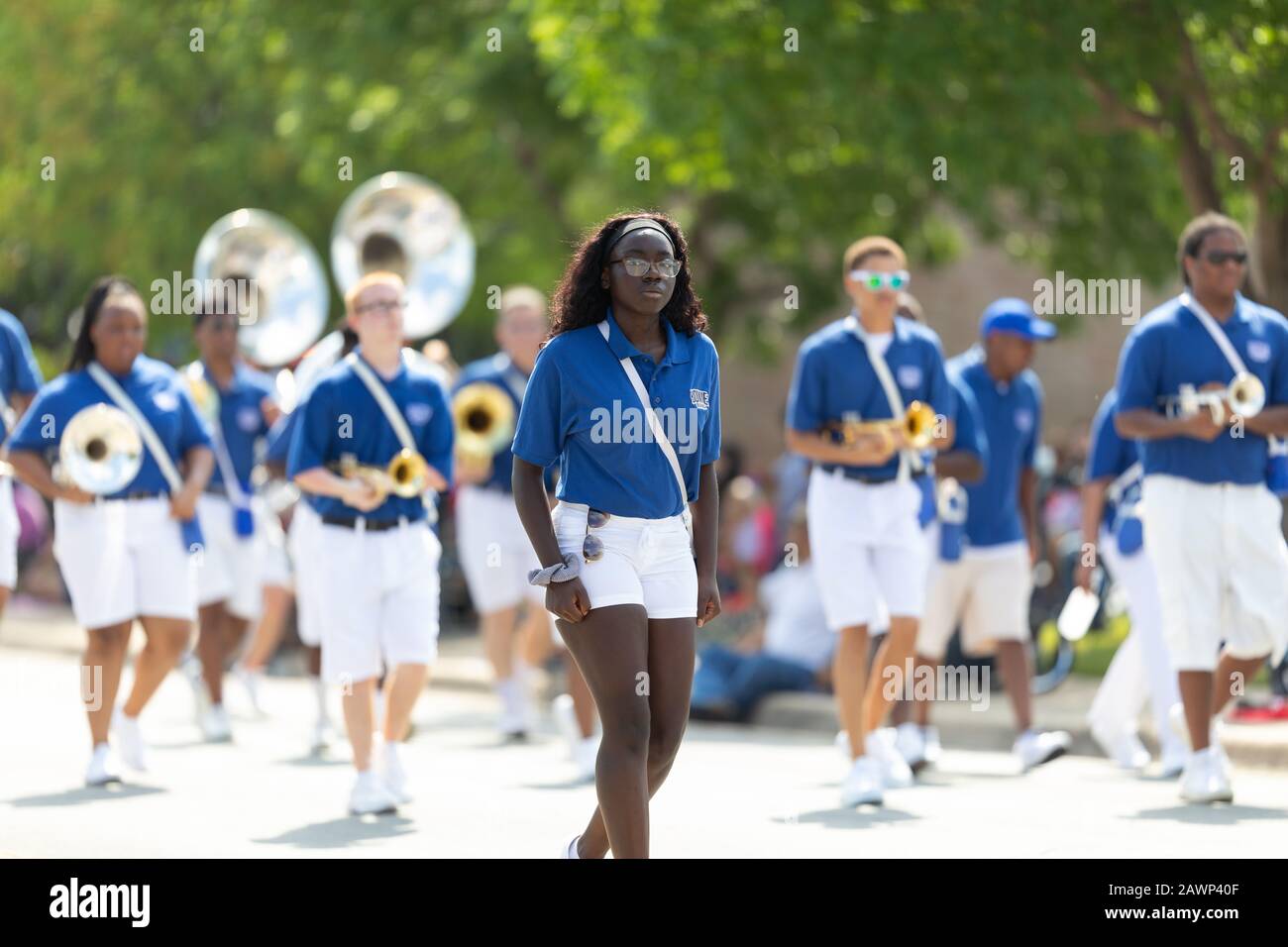 Arlington, Texas, USA July 4, 2019 Arlington 4th of July Parade
