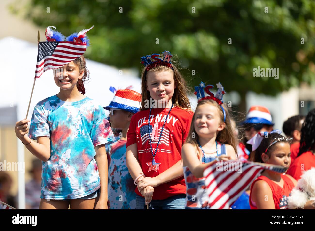 Arlington, Texas, USA July 4, 2019 Arlington 4th of July Parade