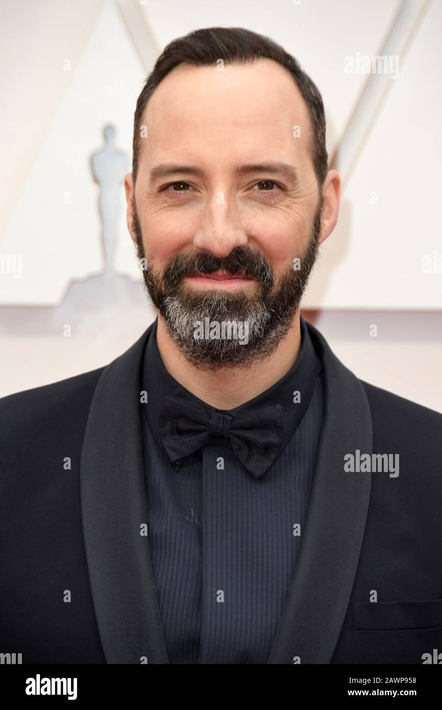 Tony Hale walking on the red carpet at the 92nd Annual Academy Awards