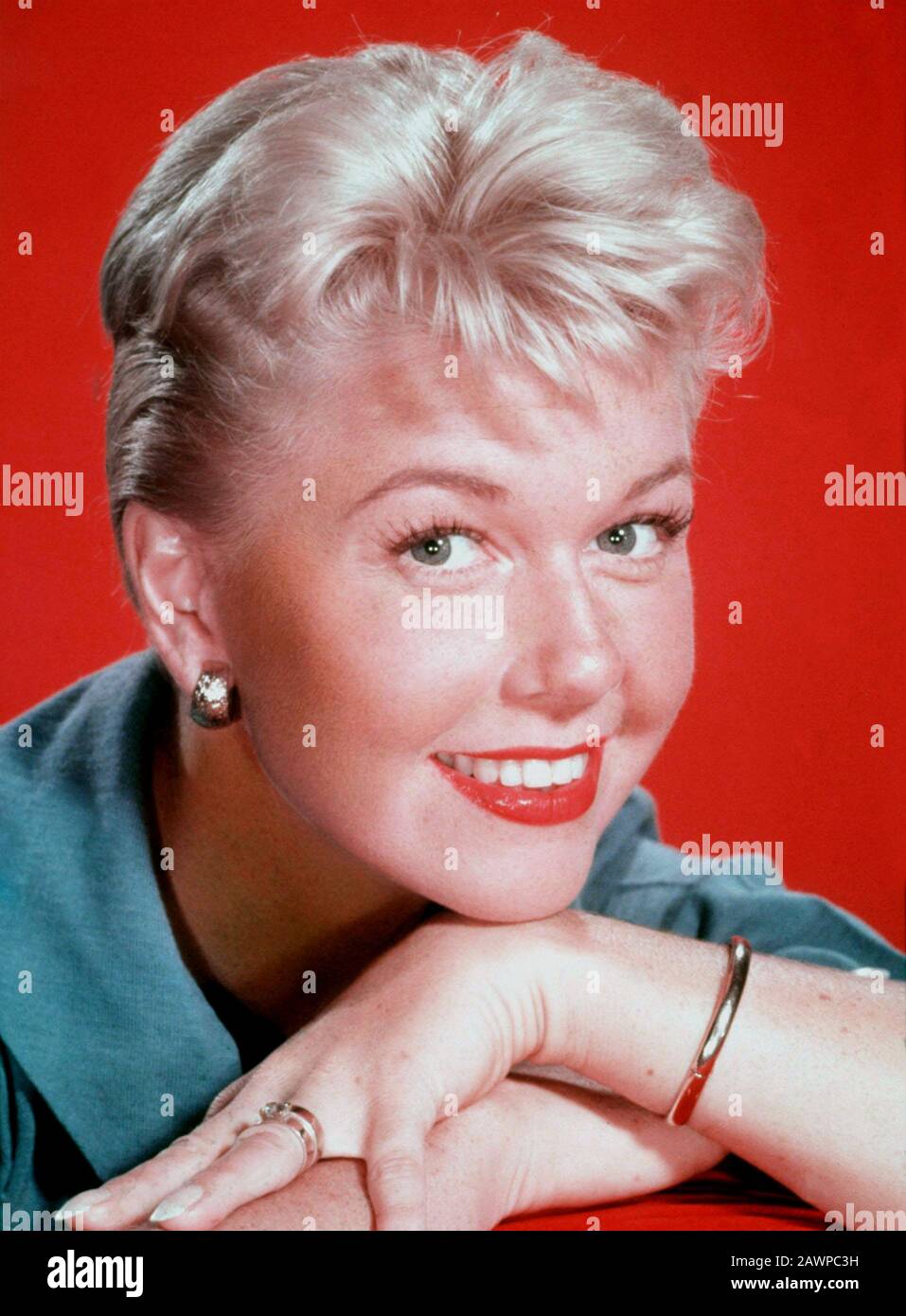 1956, USA : The actress and singer DORIS DAY ( born Doris Mary Ann