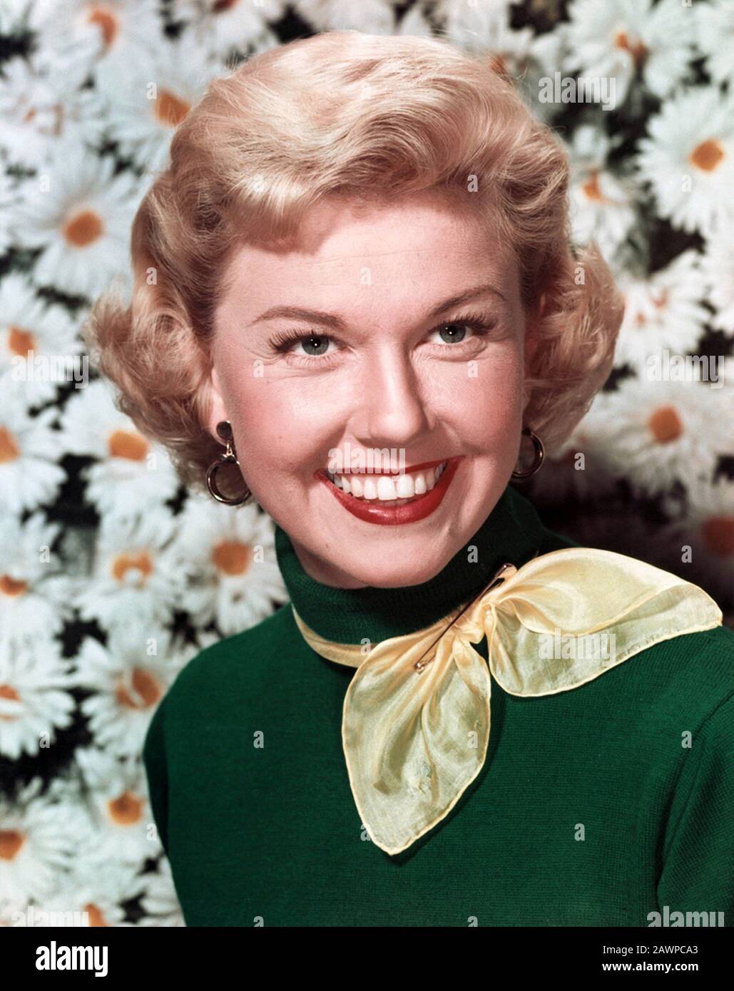 1958 ca, USA : The actress and singer DORIS DAY ( born Doris Mary Ann Kappelhoff , born 3 April 1924 Cincinnati, Ohio, USA ), pubblicity stills - Stock Photo