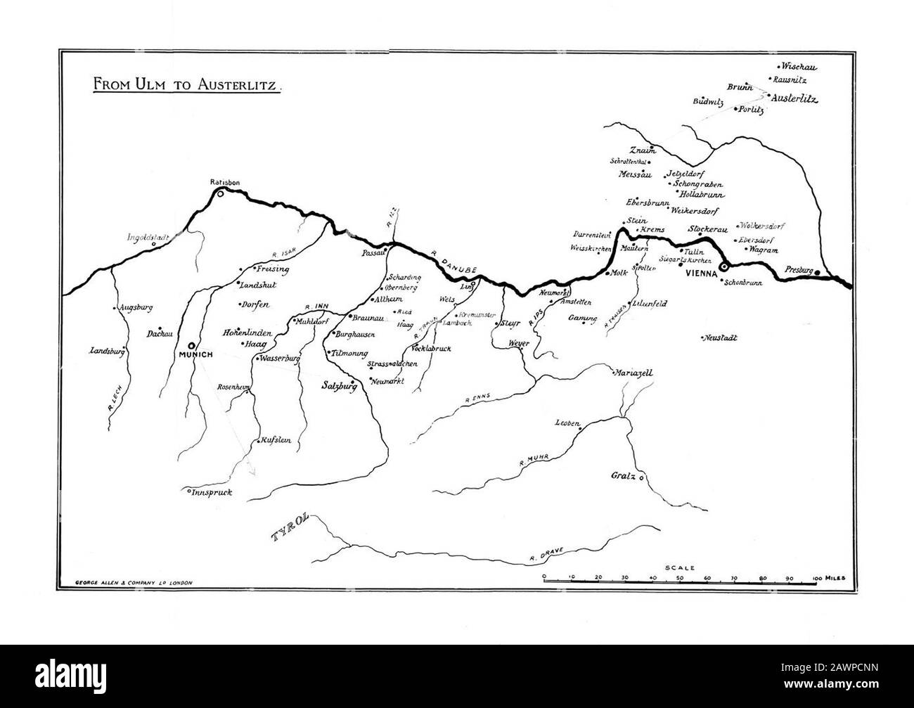 Ulm Campaign Map