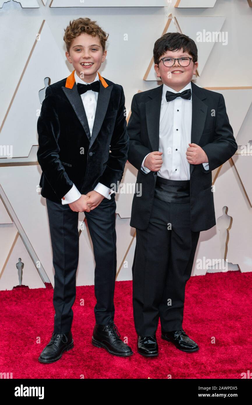 Roman Griffin Davis and Archie Yates walking on the red carpet at the ...