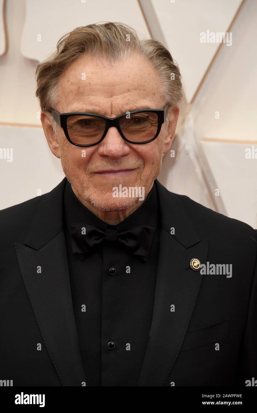 Harvey Keitel walking on the red carpet at the 92nd Annual Academy