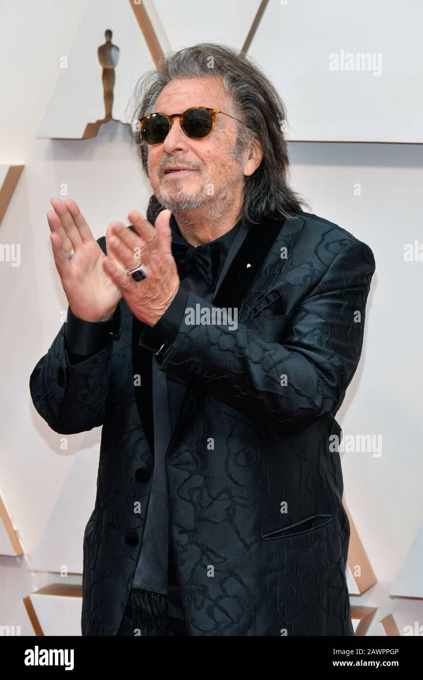 Al Pacino walking on the red carpet at the 92nd Annual Academy Awards
