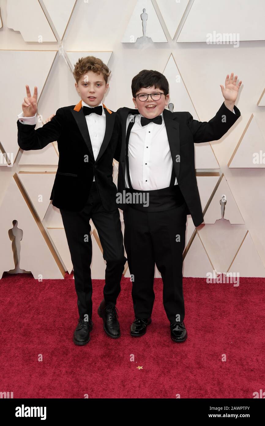 Roman Griffin Davis and Archie Yates walking on the red carpet at the ...