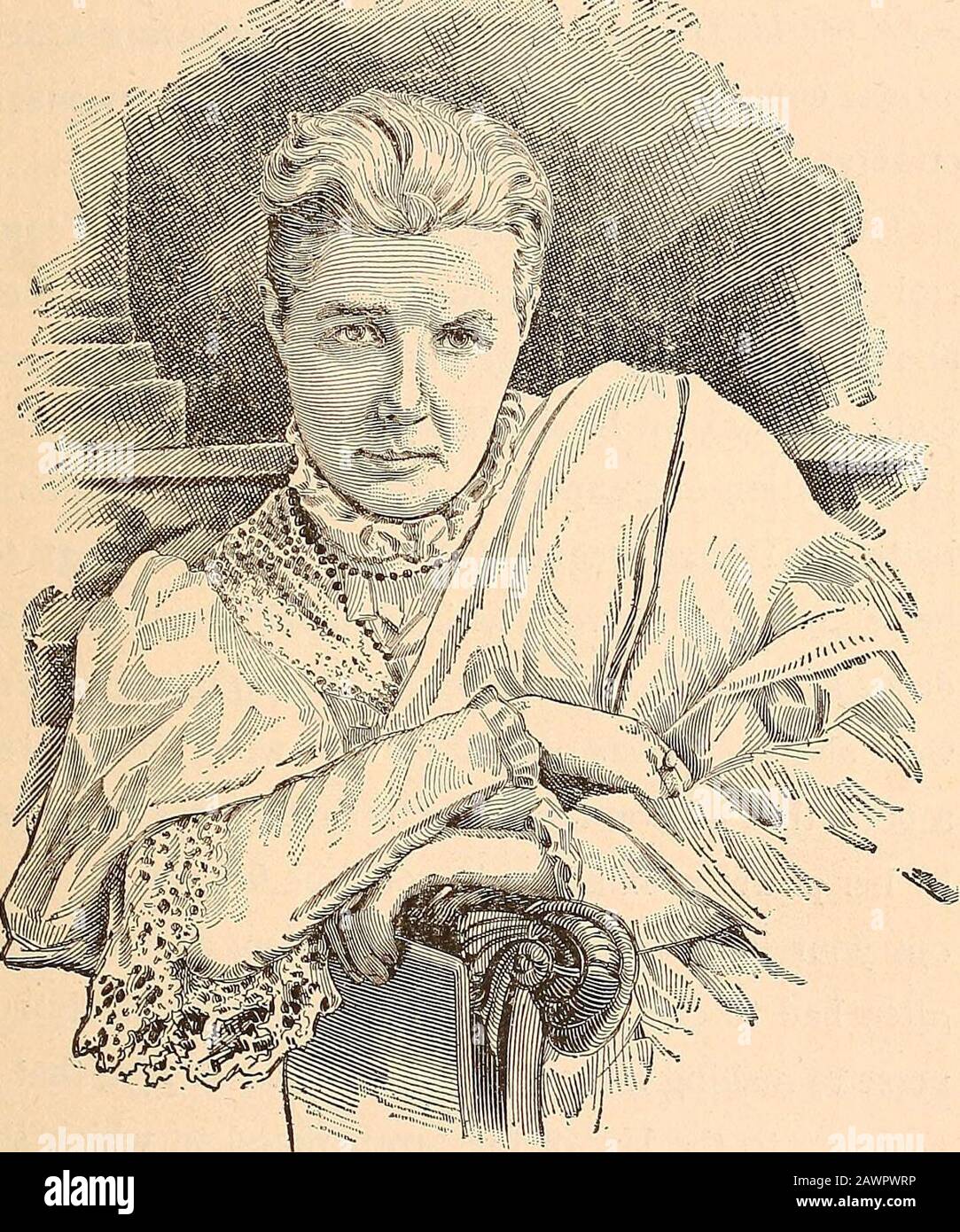 Hours with the ghosts, or, Nineteenth century witchcraft : illustrated investigations into the phenomena of spiritualism and theosophy . up the shadoof and pull him right out. 6. The Mantle of Madame Blavatsky. After Madame Blavatskys death, Mrs. Annie Be-sant assumed the leadership of the Theosophical So-ciety, and wore upon her finger a ring that belongedto the High Priestess: a ring with a green stoneflecked with veins of blood red, upon the surface ofwhich was engraved the interlaced triangles within acircle, with the Indian motto, Sat (Life), the symbol oiTheosophy. It was given to Madame Stock Photo