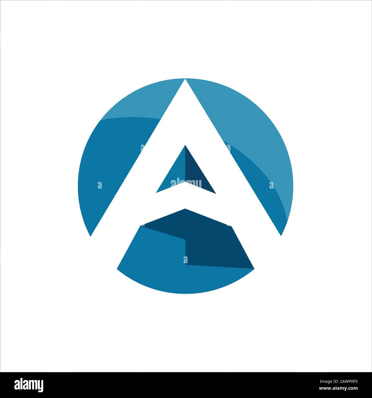 Initial letter a logo vector template Stock Vector Image & Art - Alamy