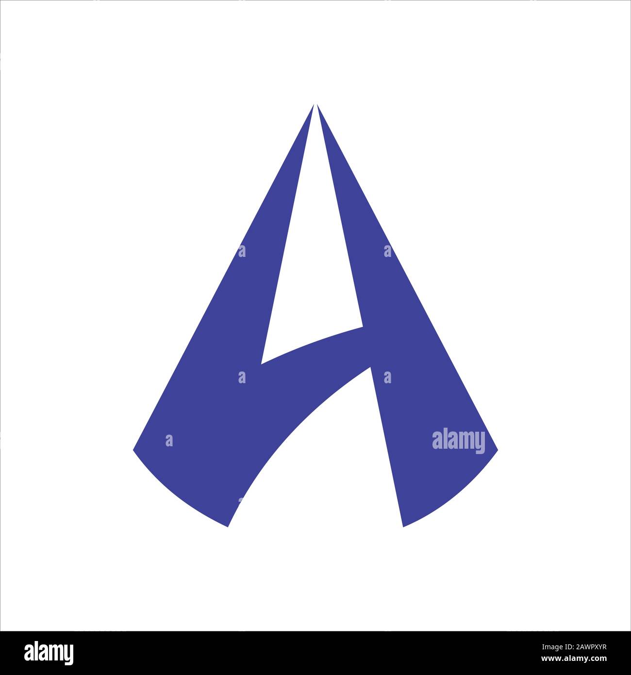 Initial letter a logo vector template Stock Vector Image & Art - Alamy