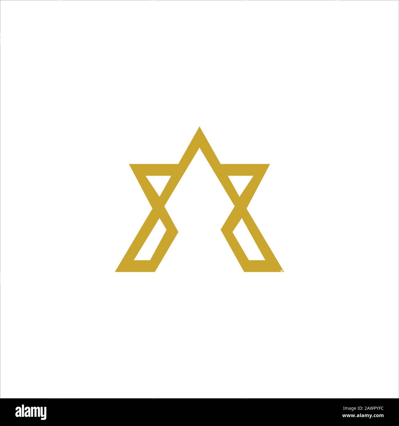 Initial letter a logo vector template Stock Vector Image & Art - Alamy