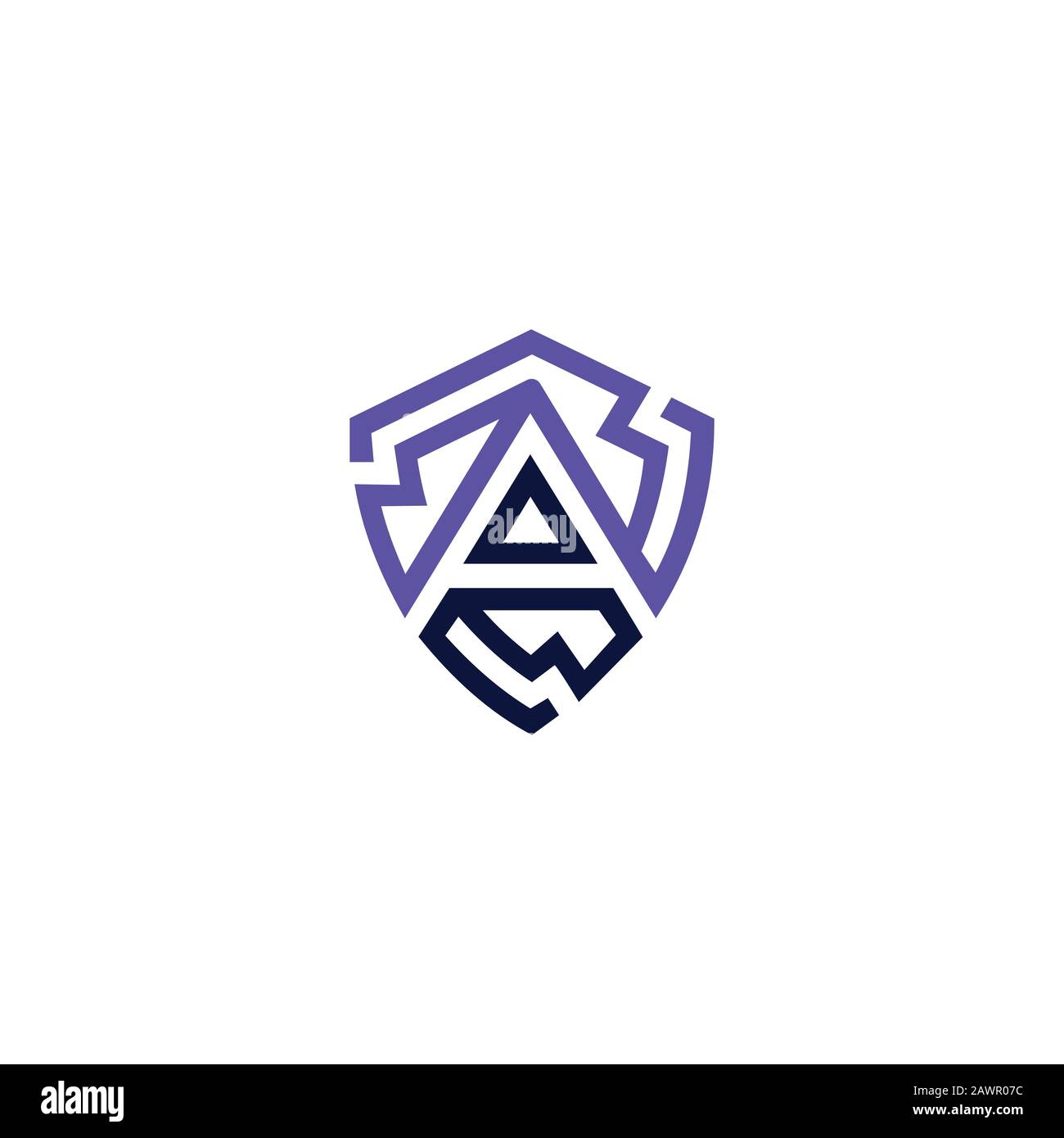 Initial letter a logo vector template Stock Vector Image & Art - Alamy