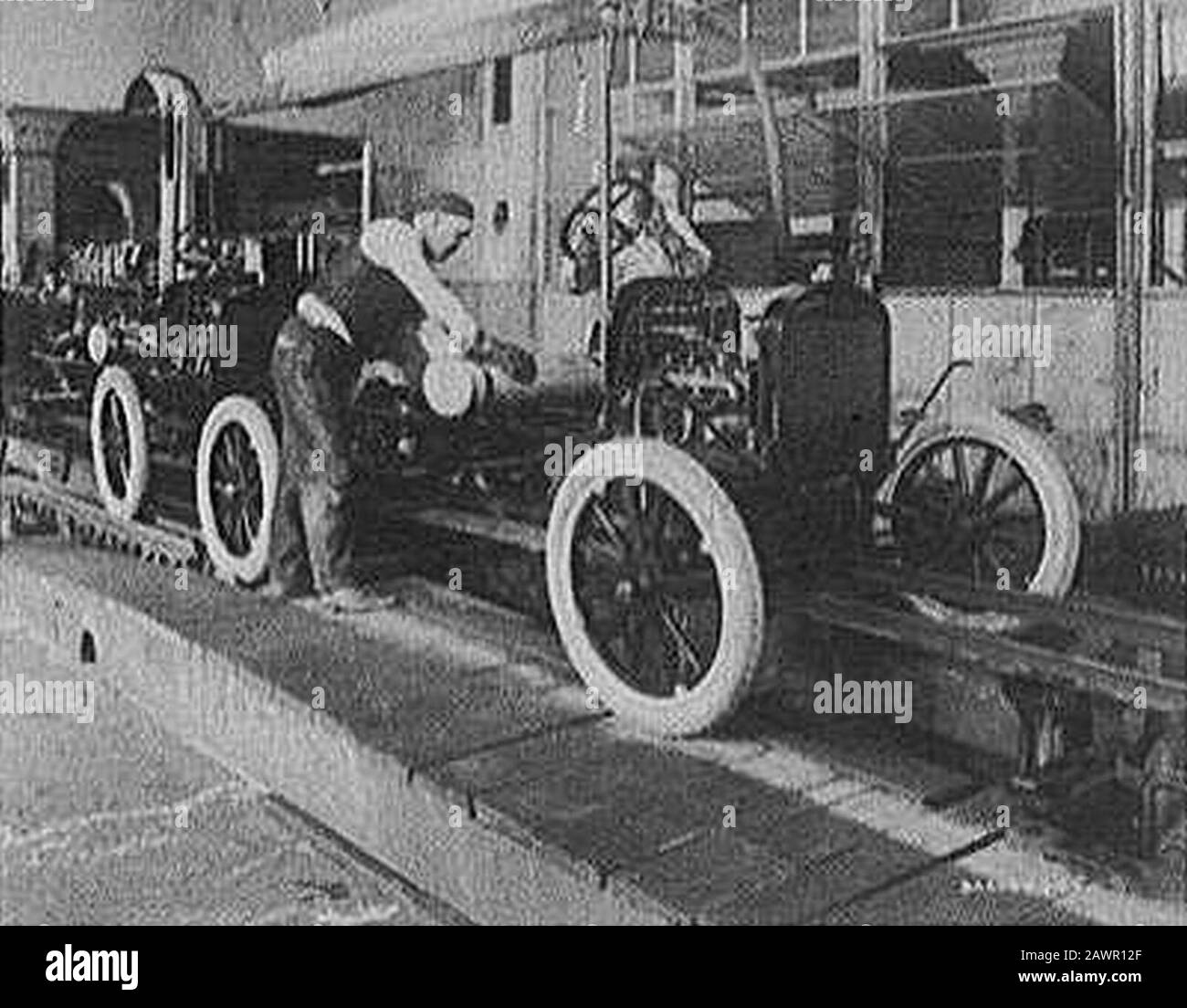 Ford fertigung 1923. Stock Photo